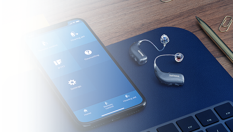 Como conectar o Aparelho Auditivo Philips Hearlink ao celular 