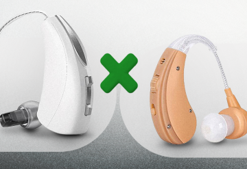 Aparelho auditivo e amplificador de som: diferenças